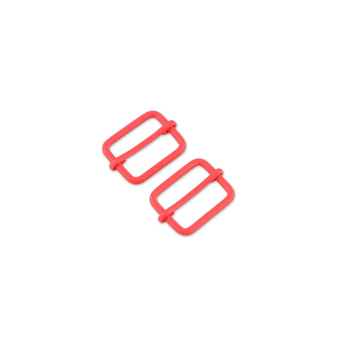 {Pre-Order December} Sallie Tomato X Tula Pink 1in Slider Buckles x 2 Pcs Coral