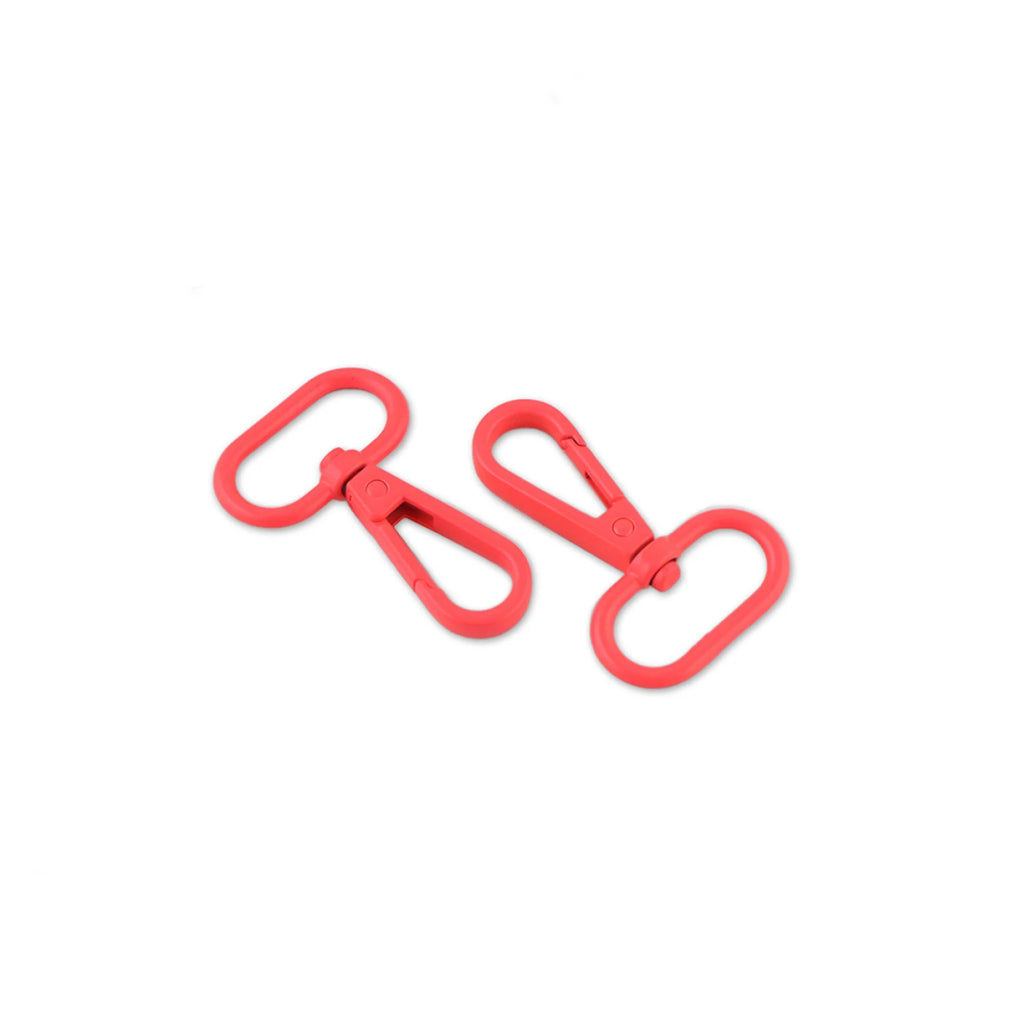 {Pre-Order December} Sallie Tomato X Tula Pink - 1in Swivel Hooks x 2 Coral