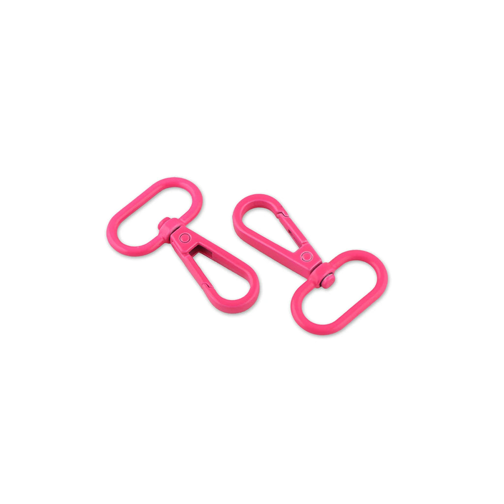 {Pre-Order December} Sallie Tomato X Tula Pink - 1in Swivel Hooks x 2 Neon Pink