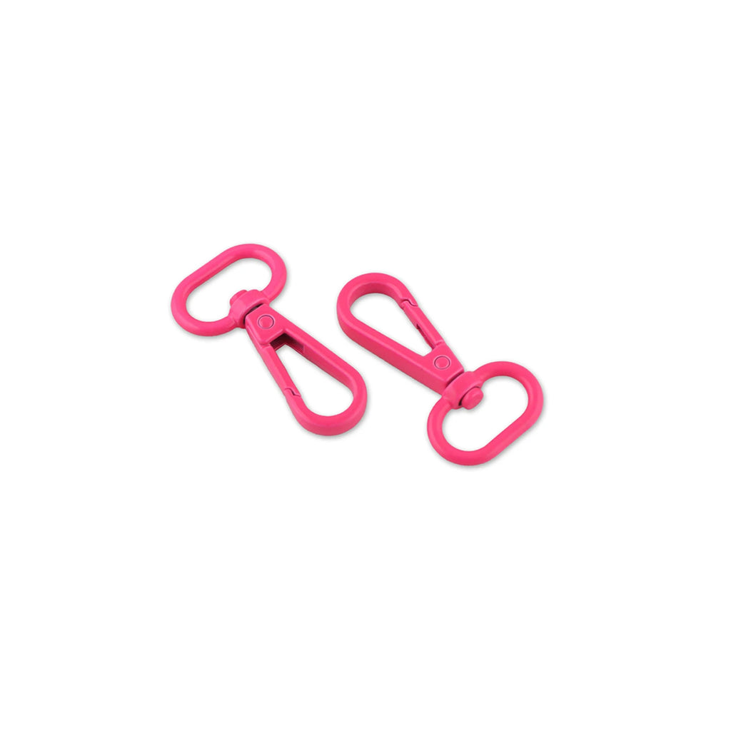 {Pre-Order December} Sallie Tomato X Tula Pink - 3/4in Swivel Hooks x 2 Neon Pink