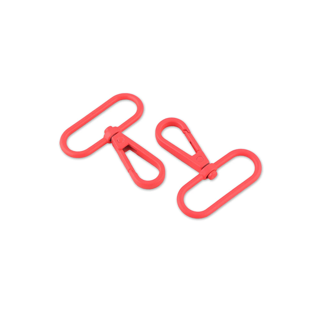 {Pre-Order December} Sallie Tomato X Tula Pink  1-1/2in Swivel Hooks  x 2 Coral