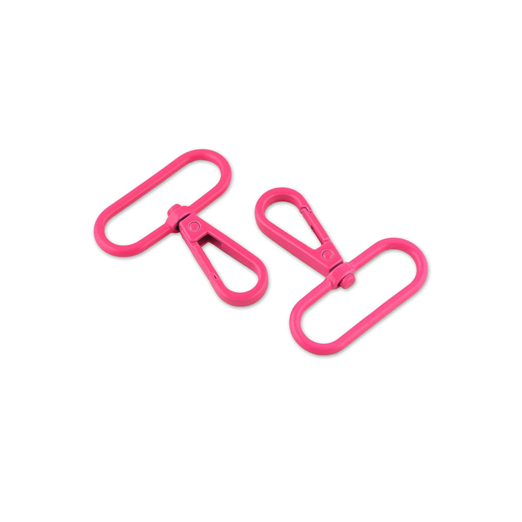 {Pre-Order December} Sallie Tomato X Tula Pink  1-1/2in Swivel Hooks  x 2 Neon Pink
