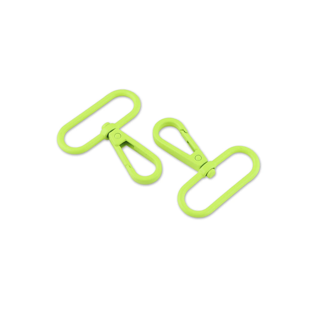 {Pre-Order December} Sallie Tomato X Tula Pink  1-1/2in Swivel Hooks  x 2 Neon Yellow