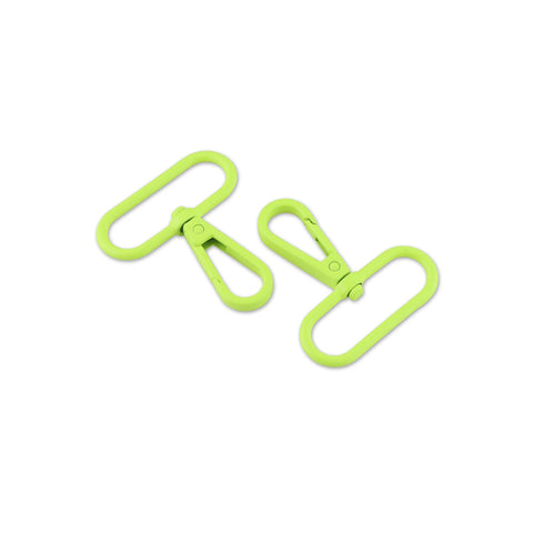 {Pre-Order December} Sallie Tomato X Tula Pink  1-1/2in Swivel Hooks  x 2 Neon Yellow