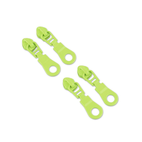 {Pre-Order December} Sallie Tomato X Tula Pink - #5 Donut Zipper Pulls x 4 Pcs Neon Yellow