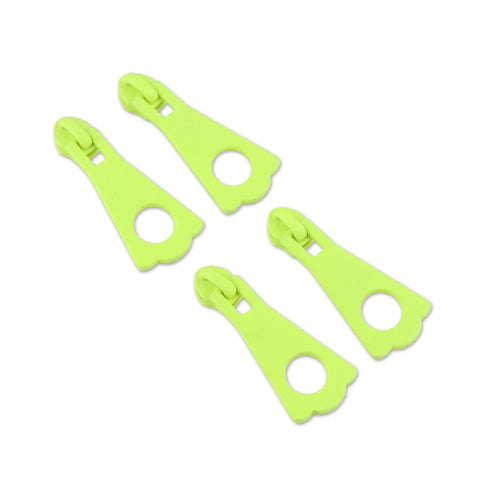 {Pre-Order December} Sallie Tomato X Tula Pink - #5 XL Zipper Pulls x 4 Pcs Neon Yellow