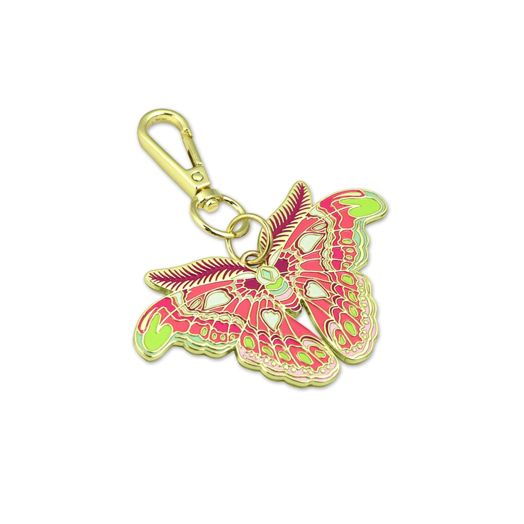 {Pre-Order June} Sallie Tomato X Tula Pink Down to Earth Collection Atlas Moth Afterglow Bag Charm