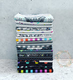 {New Arrival} FreeSpirit Tula Pink Graywork & Graywork True Colours Fat Quarter 24pcs Full bundle