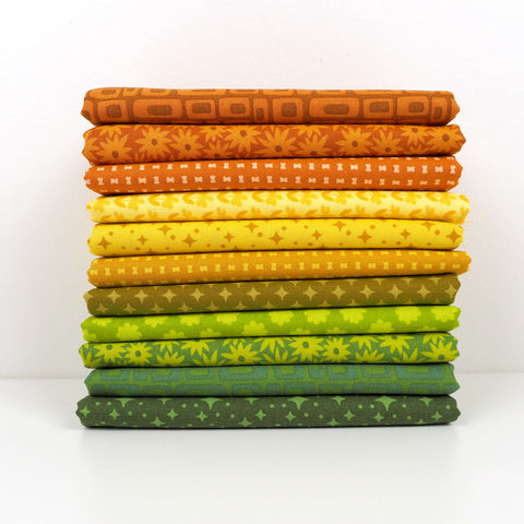 {Pre-Order April/May} Moda Elizabeth Hartman Scenery Quarter Bundle x 11 Pieces Earth