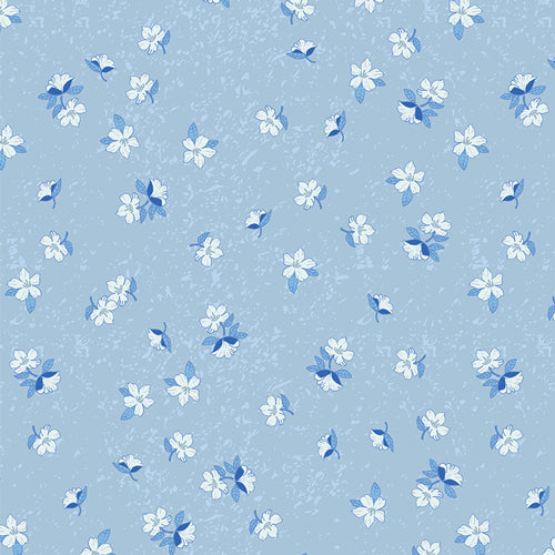 {New Arrival} Art Gallery Fabrics True Blue Floating Daydream