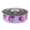 {New Arrival} Tula Pink Floral Reef Renaissance Ribbon Lil Shelly in Ultraviolet- 1-1/2"