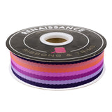 {Pre-Order June} Tula Pink Renaissance Ribbons Webbing 1-1/2" Floral Reef- Smooth Sailing Ultraviolet