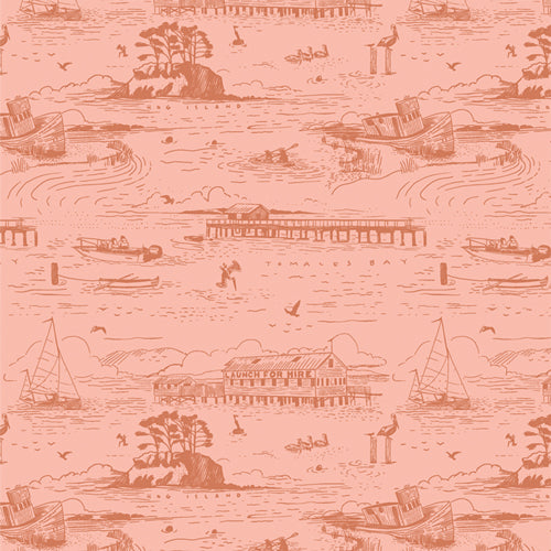 {New Arrival} Art Gallery Fabrics Tomales Bay Seaside Sunset