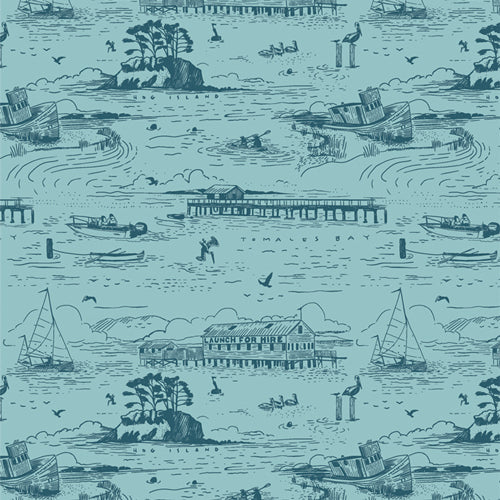 {New Arrival} Art Gallery Fabrics Tomales Bay Seaside Sunrise