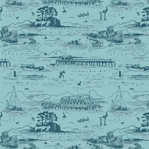 {New Arrival} Art Gallery Fabrics Tomales Bay Seaside Sunrise