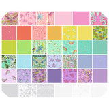 {New Arrival} FreeSpirit Tula Pink True Colours 2025 & Full Moon Forest II Half Metre Bundle 40pcs Full bundle