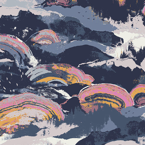 Art Gallery Fabrics The Season of Tribute - Eclectic Intuition Gaia Four FAT QUARTER