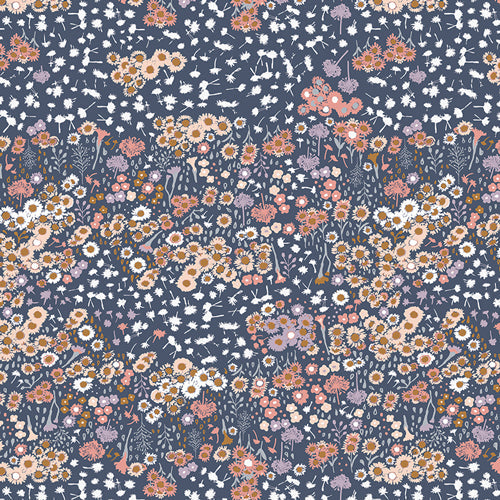 Art Gallery Fabrics The Season of Tribute - Eclectic Intuition Flora Fields Four FAT QUARTER