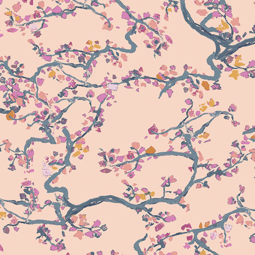 Art Gallery Fabrics The Season of Tribute - Eclectic Intuition Enchanted Leaves Four FAT QUARTER
