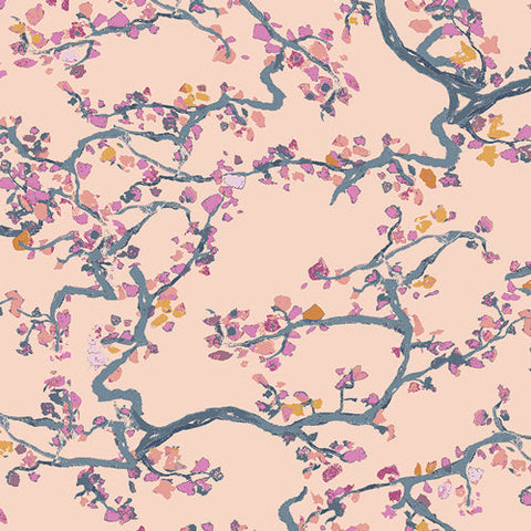 Art Gallery Fabrics The Season of Tribute - Eclectic Intuition Enchanted Leaves Four FAT QUARTER