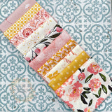 {New Arrival} Art Gallery Fabrics Curated Bundle Fat Quarter Bundles x 10 Pieces Golden Blooms