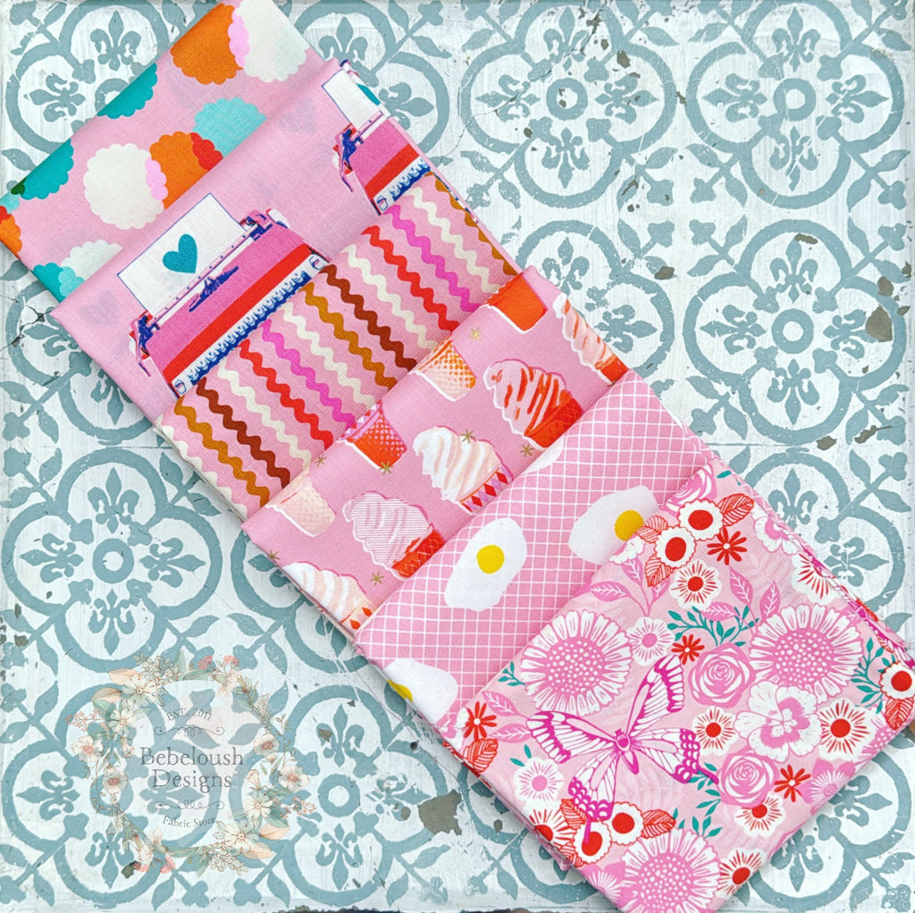 {New Arrival} Moda Ruby Star Society Curated Fat EIGHTH Bundle x 6 Posy