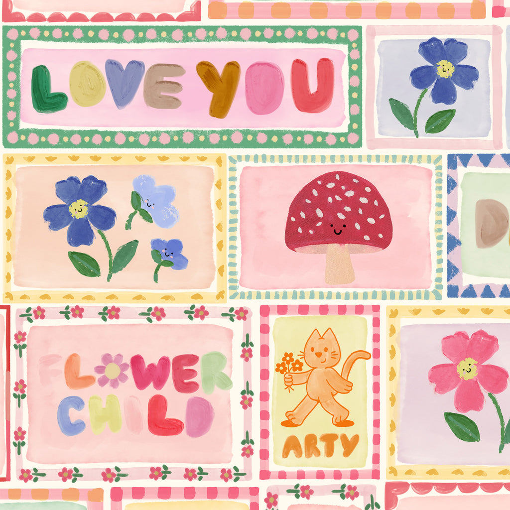 {New Arrival} Lewis & Irene Fabrics Wee Blue Bell Patchwork Collection Patchwork - Sunshine