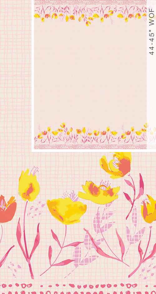 Art Gallery Wonderful Things Garden Walk Shine FAT QUARTER