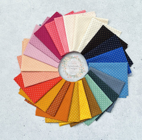 {New Arrival} Moda Ruby Star Society Fat EIGHTH Bundle x 24 Prints Alexia Marcelle Abegg Add It Up
