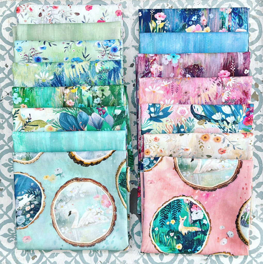 {New Arrival} Clothworks Moments Fat Quarter Bundles x 15 Pieces