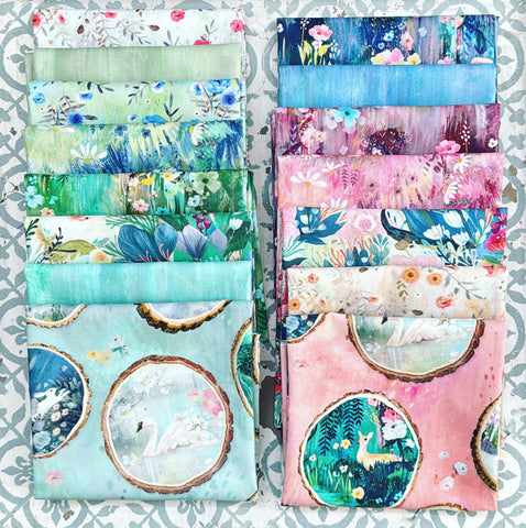 {New Arrival} Clothworks Moments Fat Quarter Bundles x 15 Pieces