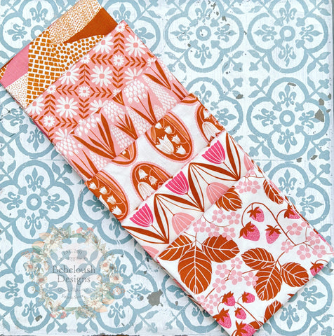 {New Arrival} Moda Ruby Star Society Sampler Curated Fat Quarter Bundle x 6 Berry Garden Balmy