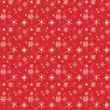 {New Arrival} Clothworks Santa Paws Snowflakes Red