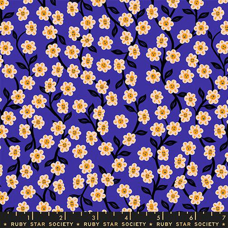 {Pre-Order October} Moda Ruby Star Society Hello Alice Chatty Garden Blacklight