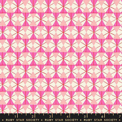 {Pre-Order June} Moda Ruby Star Society Merry Happy Happy Hexie Lipstick