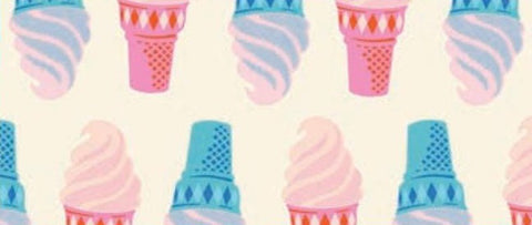 {Pre-Order Nov/Dec} Moda Ruby Star Society Sparkle Mart - Icecream Natural 108" Extra Wide BACKING