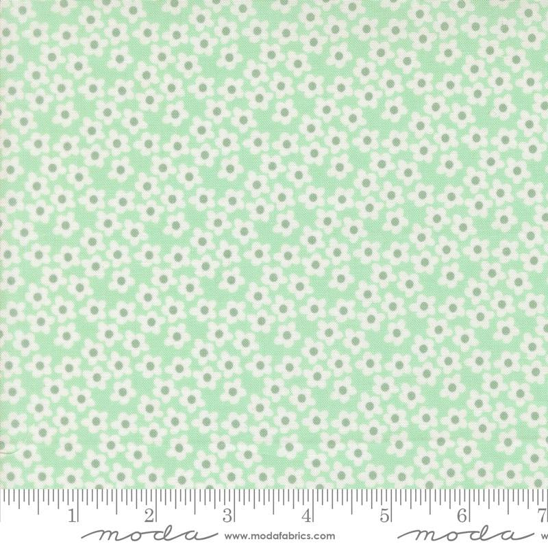 {Pre-Order November} Moda Fabrics Elizabeth Hartman Popcorn Ditsy Floral Flowers Aqua
