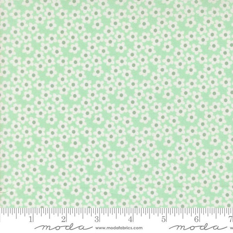 {Pre-Order November} Moda Fabrics Elizabeth Hartman Popcorn Ditsy Floral Flowers Aqua