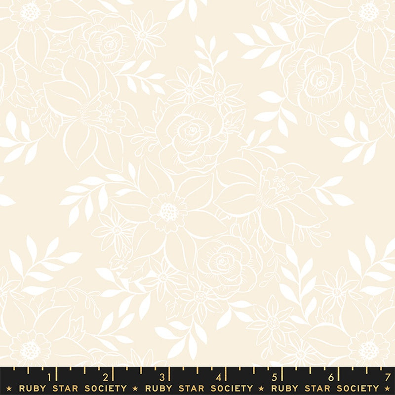 {New Arrival} Moda Ruby Star Society Winterglow First Bloom Natural