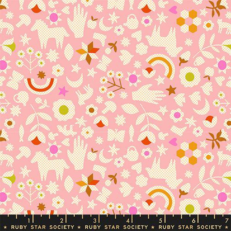 {Pre-Order October} Moda Ruby Star Society Catnap Little Luck Rosebud