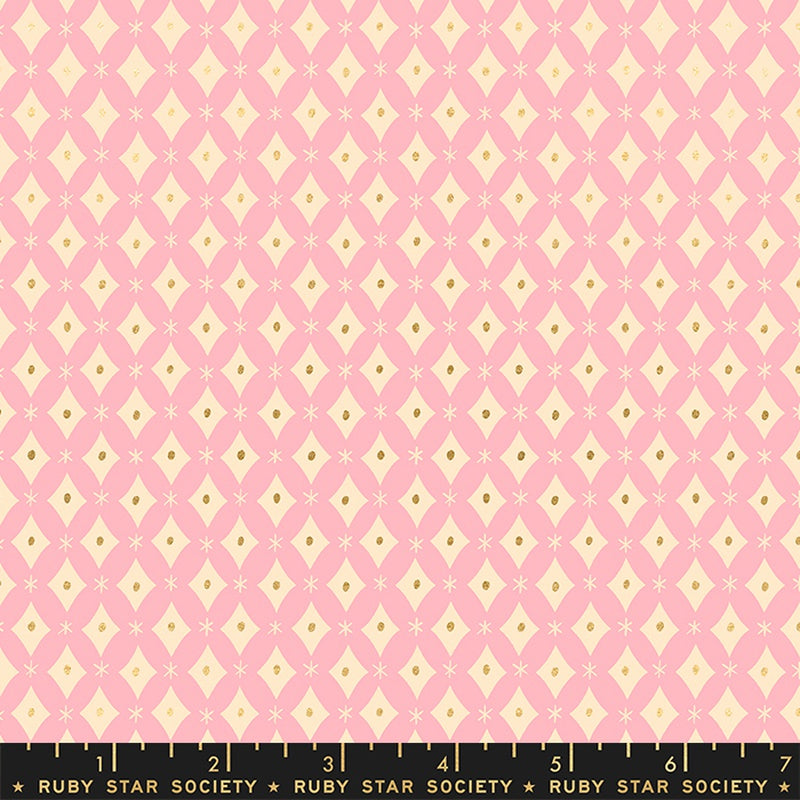 Moda Ruby Star Society Reverie Reflection Posy Metallic FAT QUARTER
