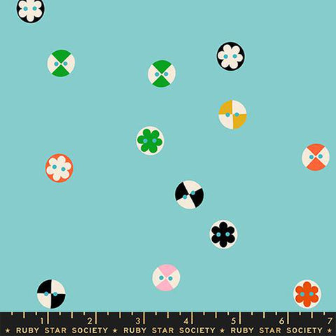{Pre-Order August} Moda Ruby Star Society 1-800 Notion Buttons Cloudless