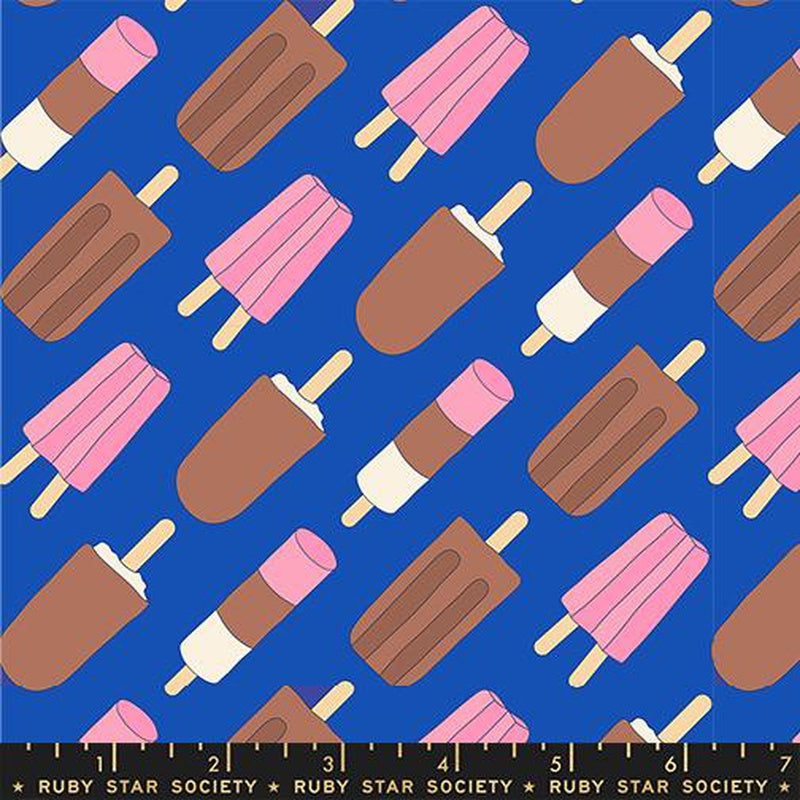 {Pre-Order January} Moda Ruby Star Society Sugar Cone 2 Ice Pops Blue Ribbon