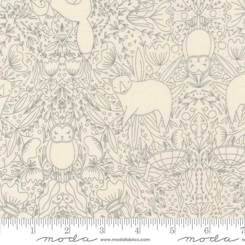 {New Arrival} Moda Gingiber Woodland Wonder Frolic Cloud