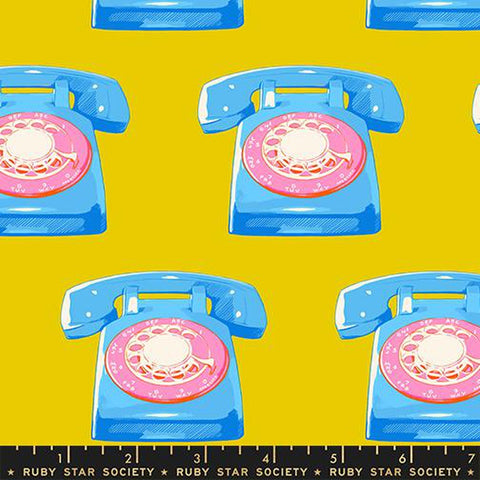 {Pre-Order November} Moda Ruby Star Society Sparkle Mart Telephones Golden Hour