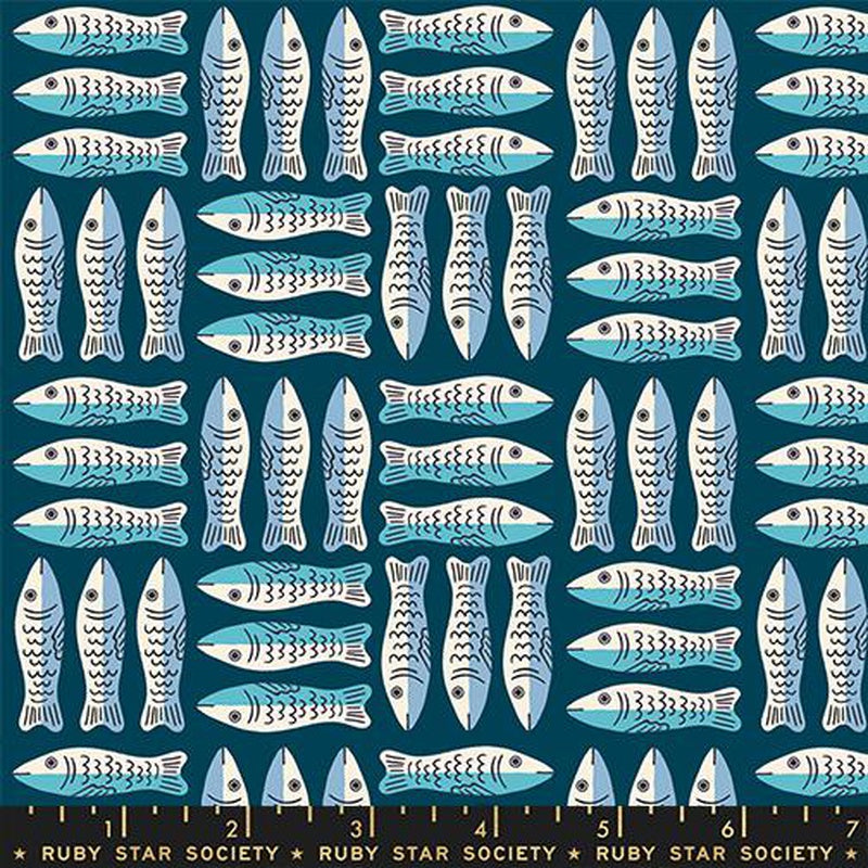 {Pre-Order October} Moda Ruby Star Society 1-800 Calico Sardines Galaxy