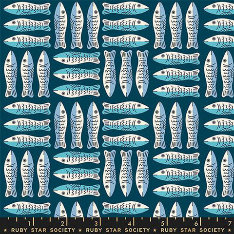 {Pre-Order October} Moda Ruby Star Society 1-800 Calico Sardines Galaxy