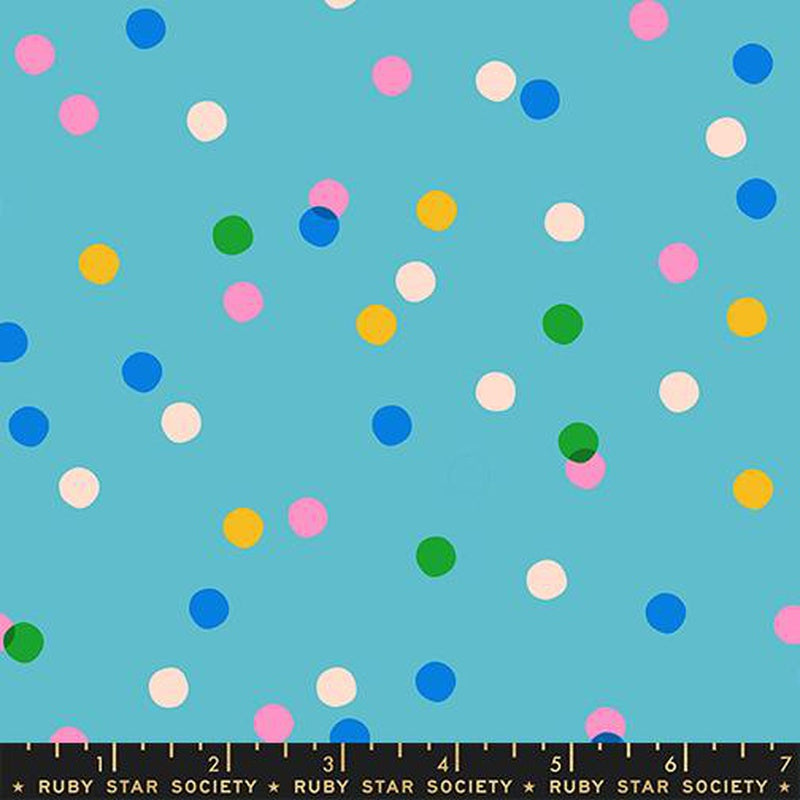 {Pre-Order November} Moda Ruby Star Society Sparkle Mart Spritz Dark Turquoise