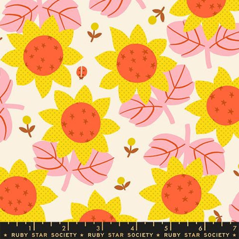 {Pre-Order April} Ruby Star Society Daisy Days - Daisy Days Natural
