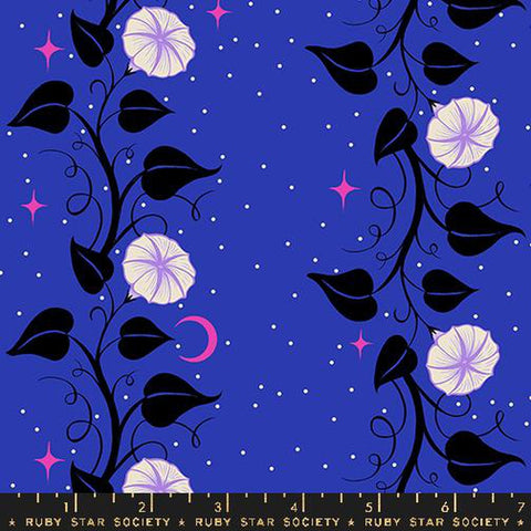 {Pre-Order June} Moda Ruby Star Society Glow Garden Flower Check Blacklight